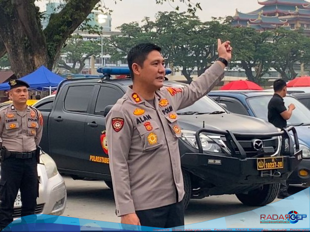 Poltabes Medan Melakukan Patroli Sepatu Roda dan Motor Listrik